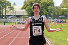 Mens under-17s 800 metres 2019 North Eastern Track and Field Champs., Middlesbrough. Photo:  David T. Hewitson/Sports for All Pics